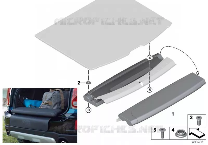 Post-équipement Picnic Bench MINI MINI COOPER D 2016 Cooper D N Cooper D