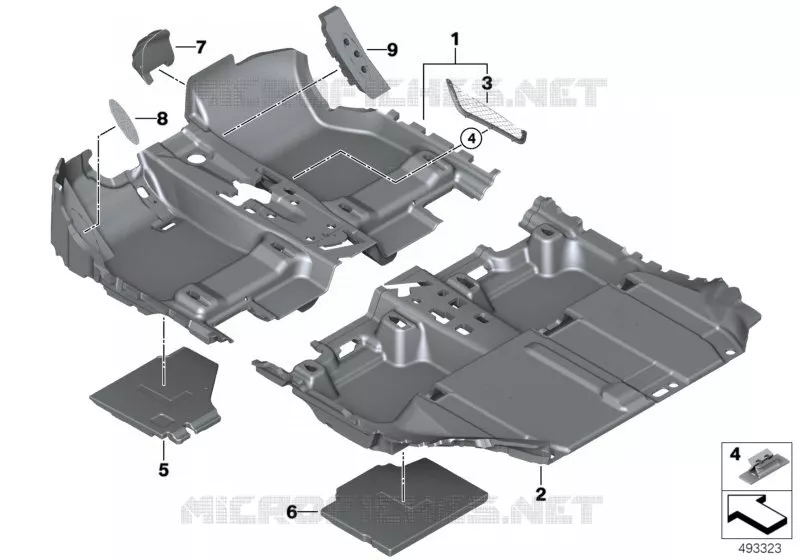 Revetement de SOL MINI MINI COOPER SD 2017 Cooper SD ALL4 N Cooper SD ALL4