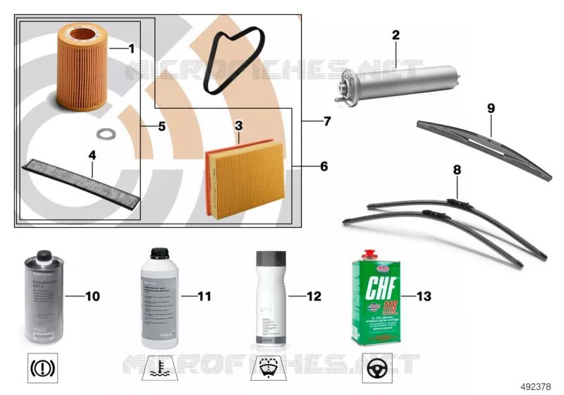 Service huile moteur / inspection MINI MINI ONE D 2009 One D N One D