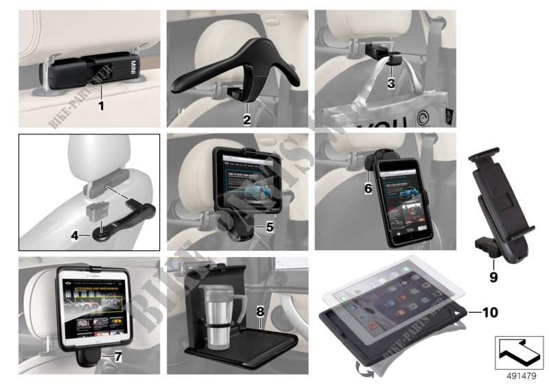 Système Travel & Comfort pour MINI Cooper de 2013