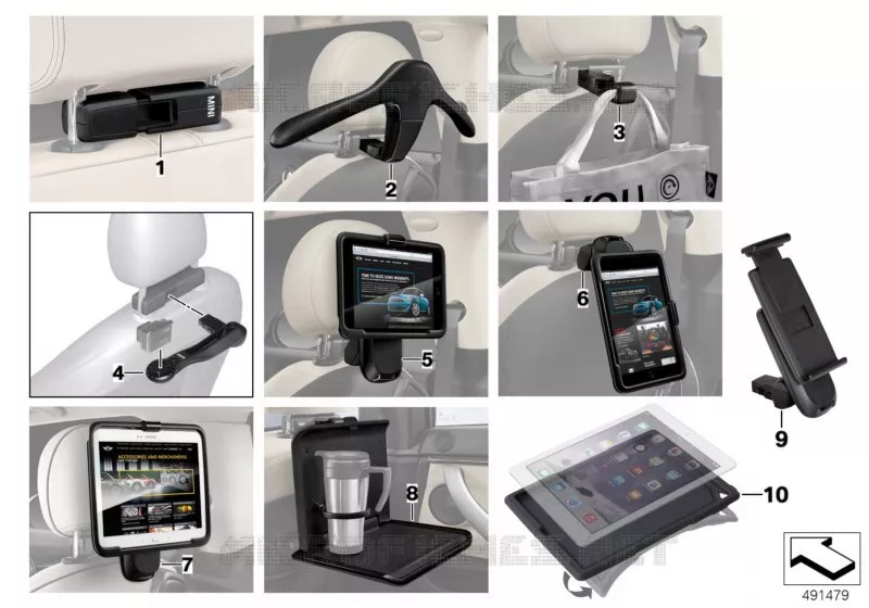 Système Travel & Comfort MINI MINI ONE D 2015 One D N One D