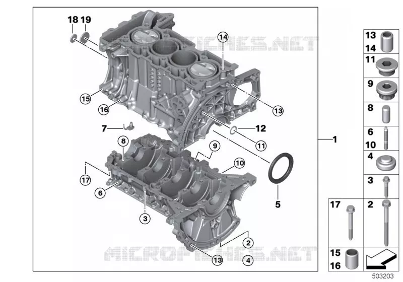 Carter-moteur MINI MINI COOPER S 2012 Cooper S ALL4 N Cooper S ALL4
