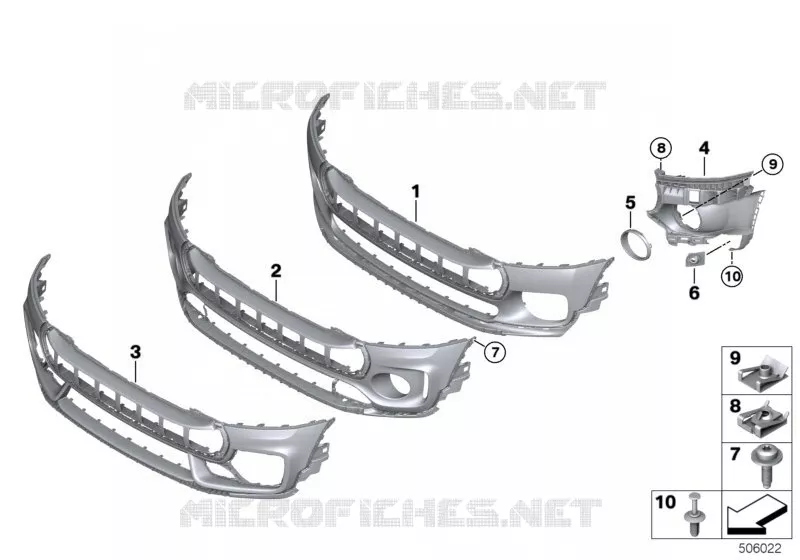 Garniture avant MINI MINI ONE 2015 One N One