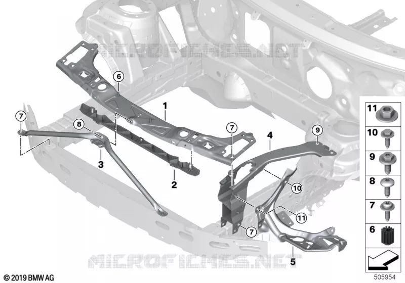 Panneau avant MINI MINI COOPER SE 2018 Cooper SE N Cooper SE