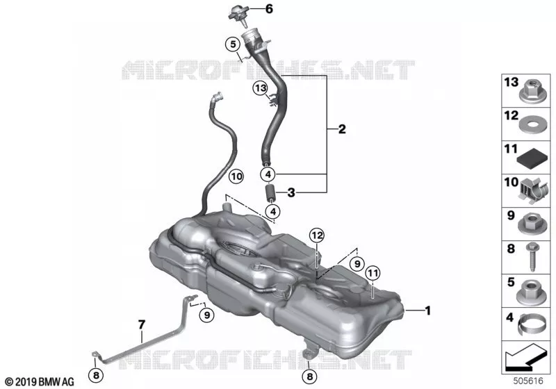 Pieces de reservoir a carburant MINI MINI JOHN COOPER WORKS 2014 JCW N JCW