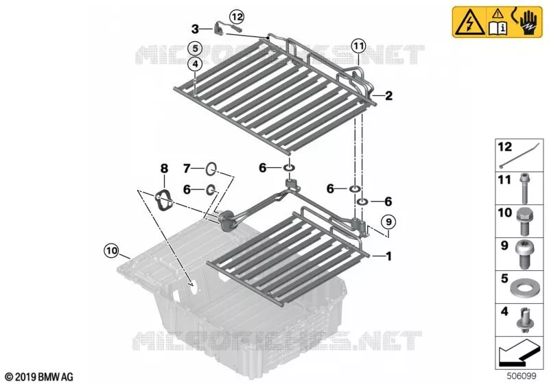Radiateur accumulateur haute tension MINI MINI COOPER SE 2016 Cooper SE ALL4 N Cooper SE ALL4