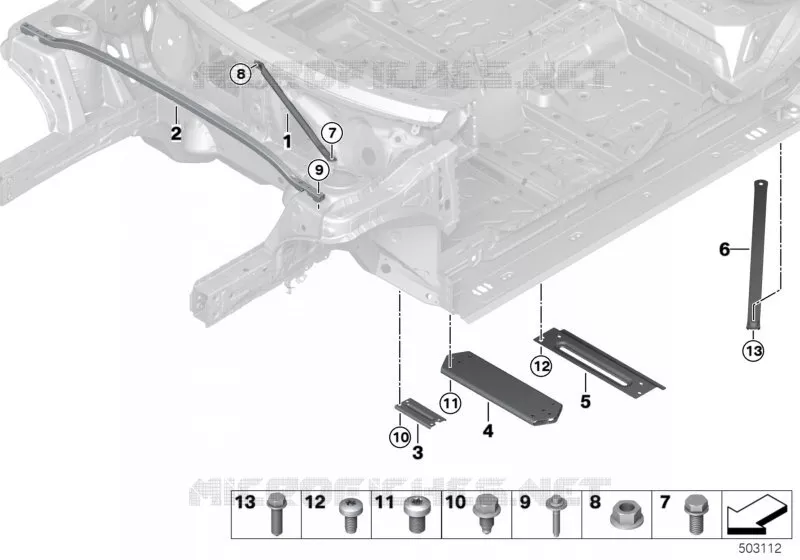 Renforcement carrosserie MINI MINI COOPER SD 2019 Cooper SD N Cooper SD