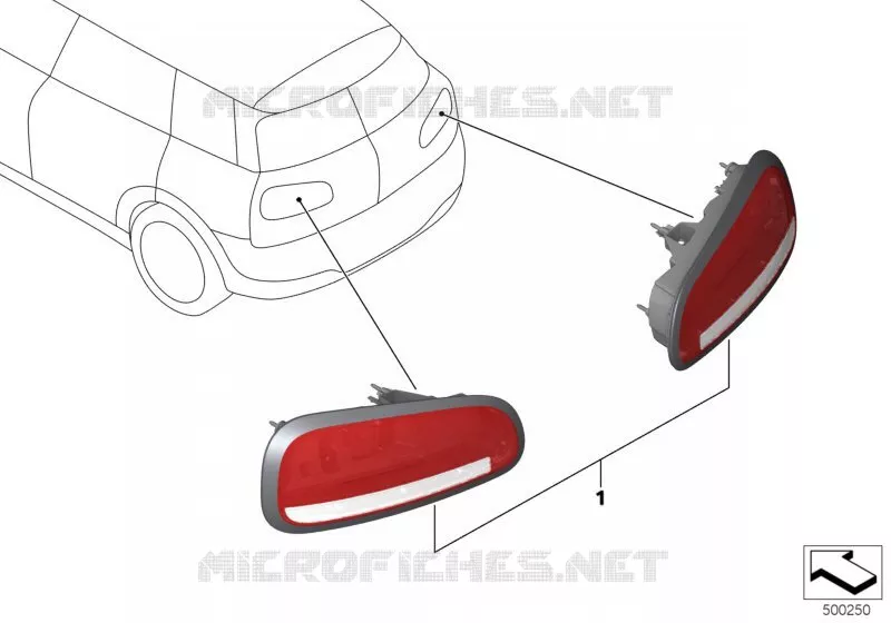 Transformation feux arrière facelift MINI MINI COOPER SD 2017 Cooper SD ALL4 N Cooper SD ALL4